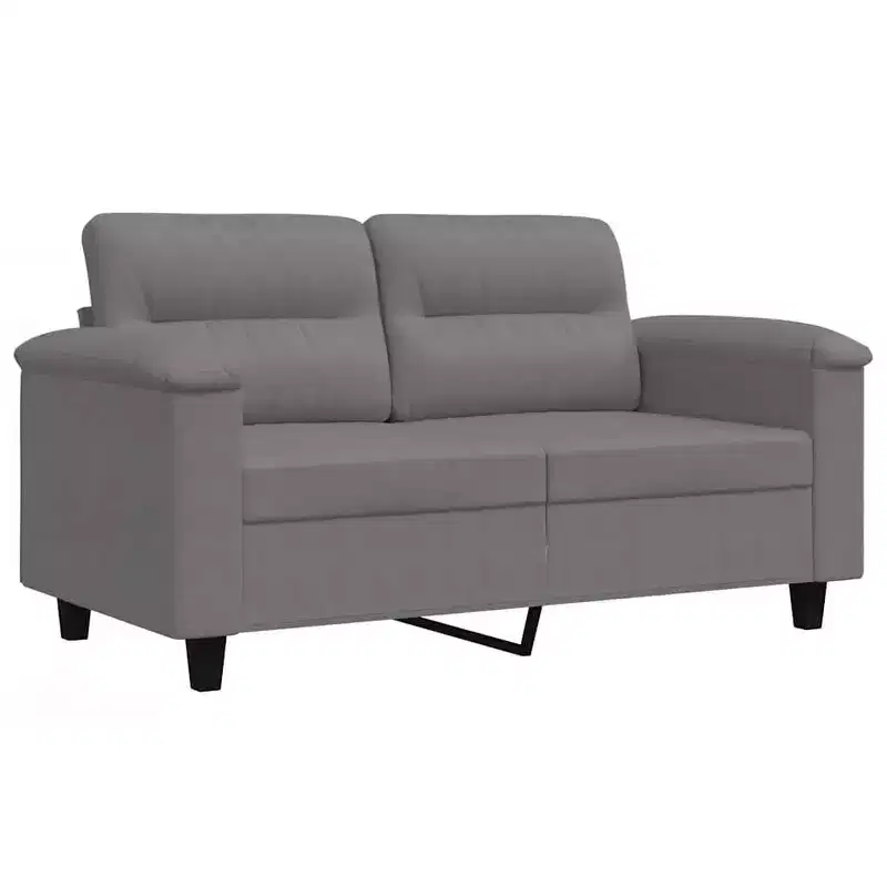 vidaXL Sofa Chair Upholstered Club Armchair for Living Room Microfiber Fabric