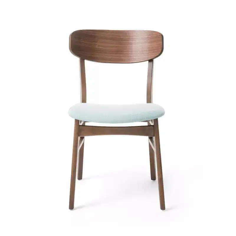 Christopher Knight Home Fausett Mid Century Modern Fabric Upholstered Wood 5 Piece Dining Set