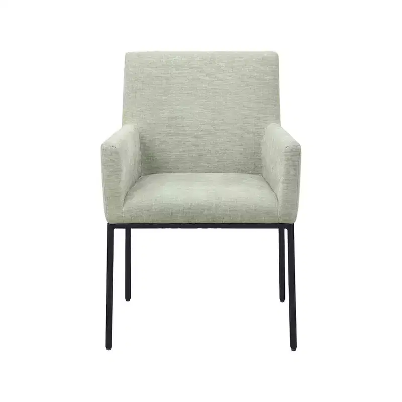 Meridian Furniture,Reeves Chenille Fabric Dining Chair, Set of 2
