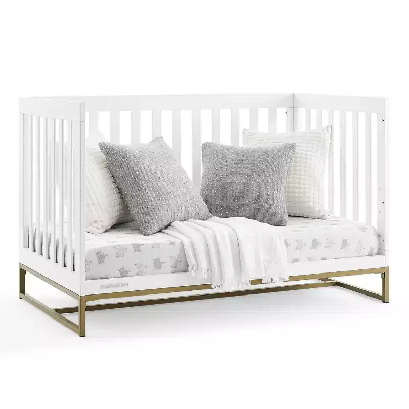 4-in-1 Crib with Daybed Conversion