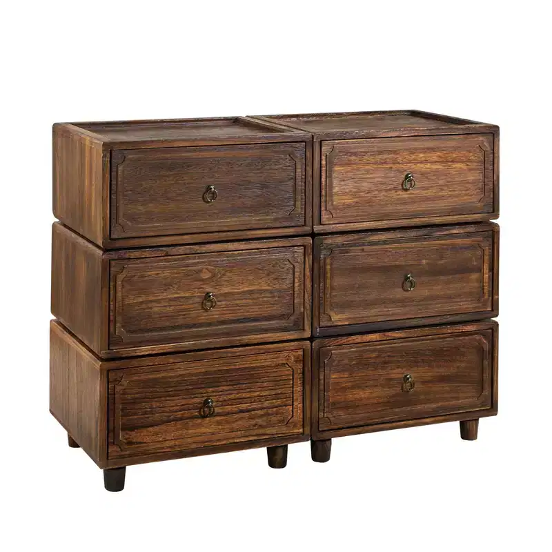Oddone 2 - Drawer end table Set of 3 With Modular Design| ART OF LIVING DESIGNS