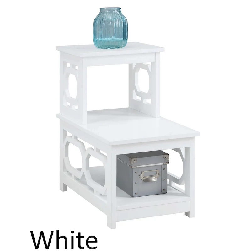 2-Tier L-Shaped End Table