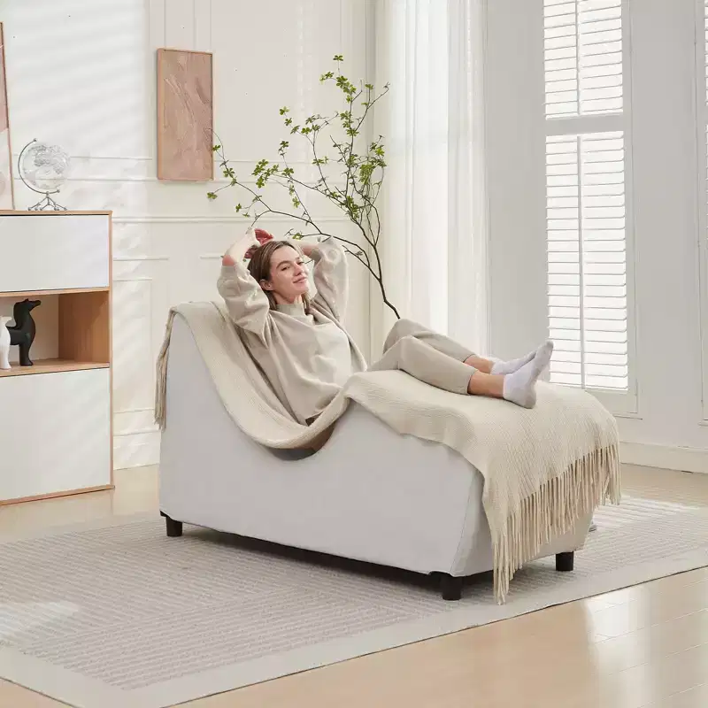 Yoga Chair for Adults, Velvet Yoga Chaise Lounge Chair Indoor for Adult Exercise, Stretching, Relaxation