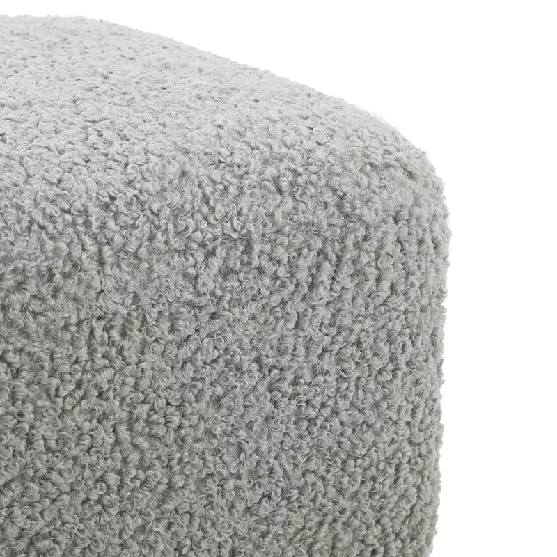 Christopher Knight Home Felix Wood Upholstered Ottoman