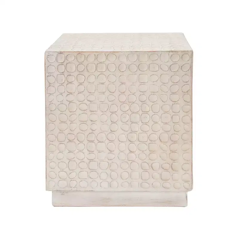 Modern Cube Edge Tables Are Suitable For Outdoor / Indoor Use