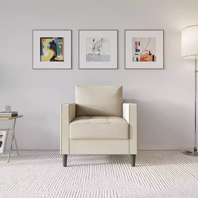 ChaletPosh Linen Chair