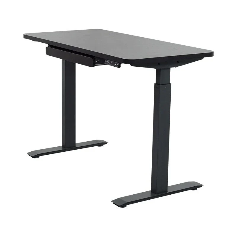 White / Graphite / Walnut / Black Electric Standing Desk, Single Person, 48