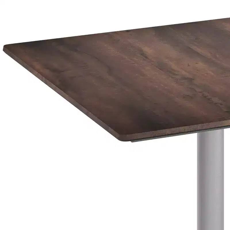 Flash Furniture Acadia Tabletop with TopGuard HPL Technology and Table Height X-Base