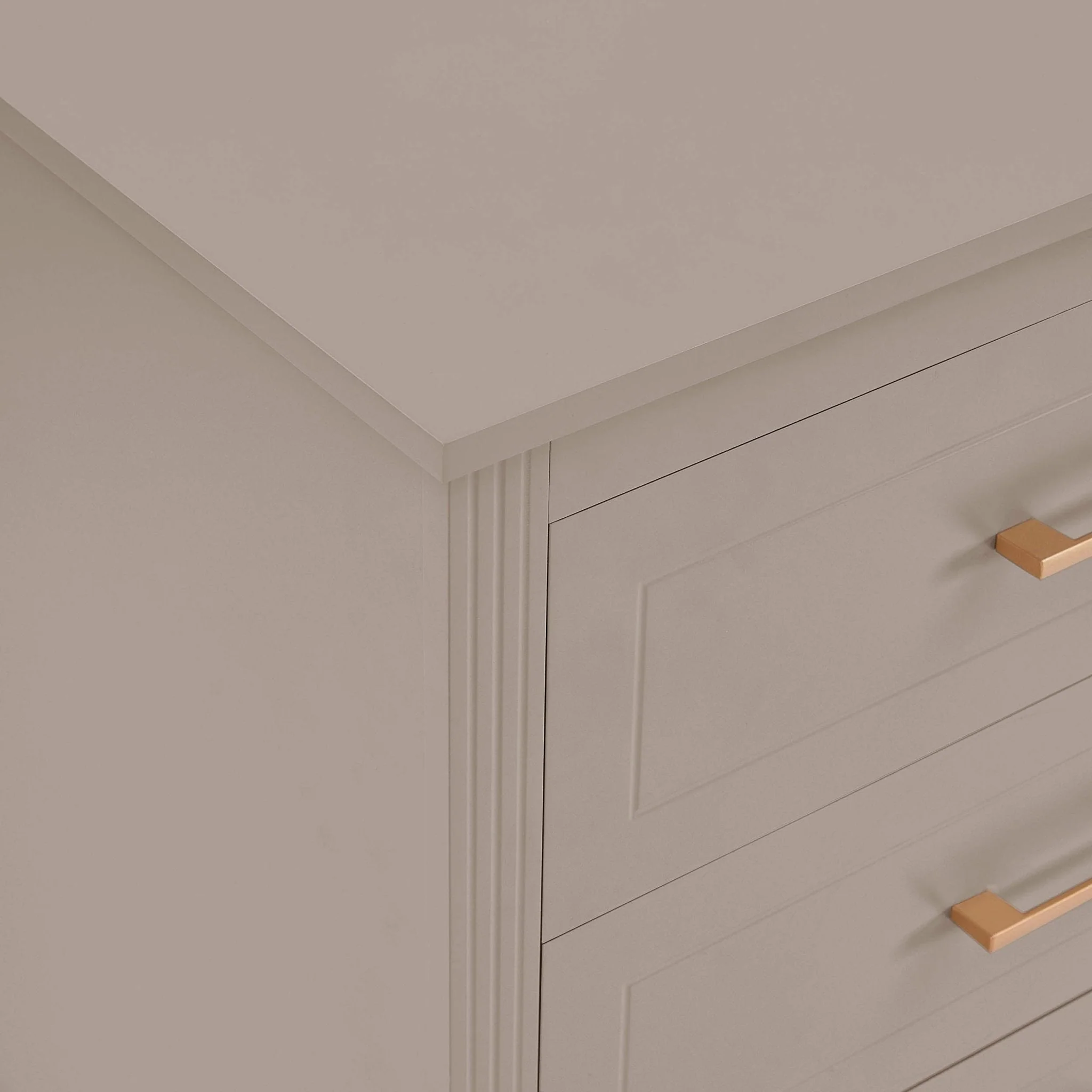 6 Drawer Chest - Taupe