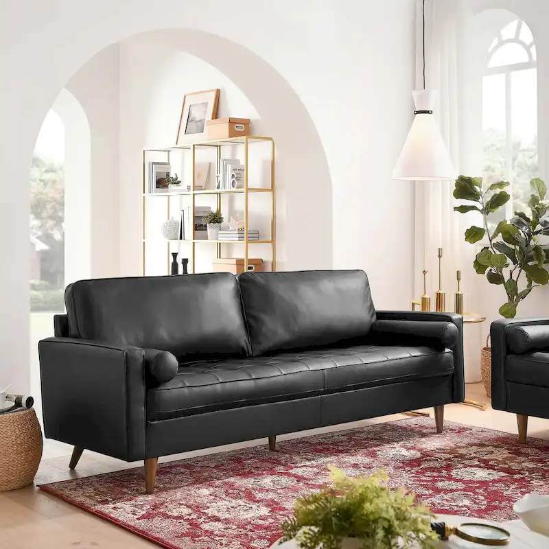 Valour 81  Leather Sofa