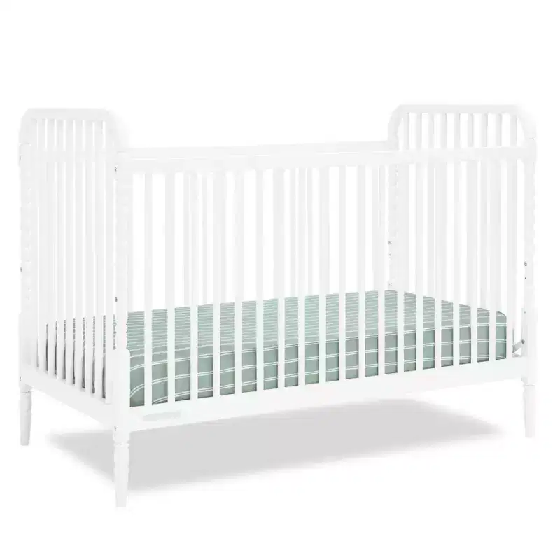 Wood 4-in-1 Convertible Baby Crib 55''W x 30.5''D x 41''H