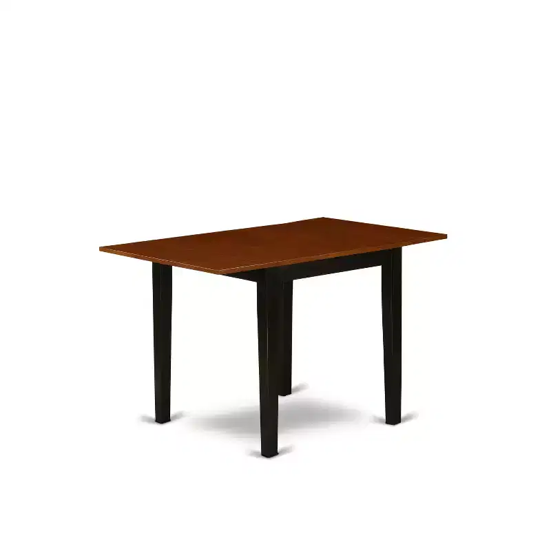 HomeStock Rectangular Table 30X48 With 2 Drop Leaves