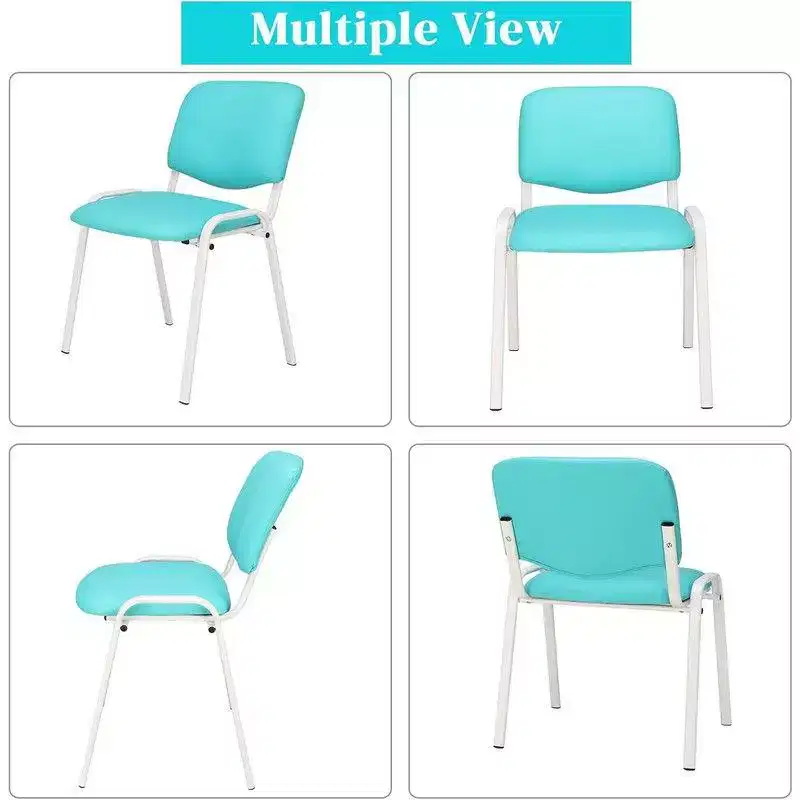 Karl Home 5-Pack PU Waiting Room & Conference Room Stackable Chairs