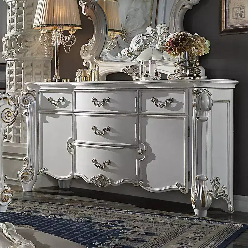 Vendome 71" Dressers Antique Pearl