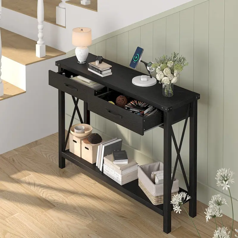 Woode Entryway Table