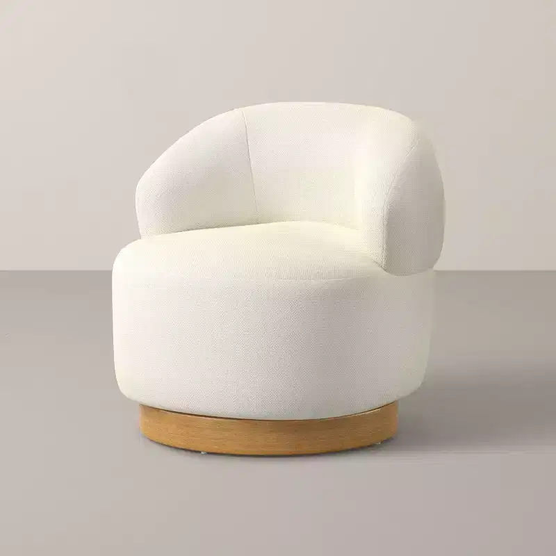 Swivel Chair with Plinth - Hearth & Hand with Magnolia