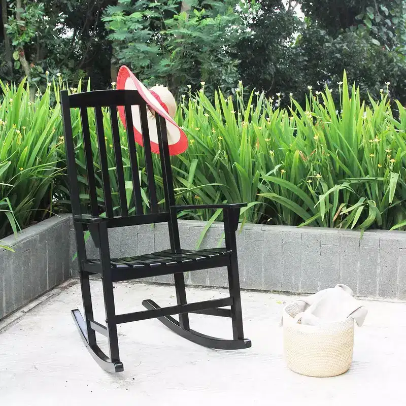 Sonoma Lane Southlake 2pc Mahogany Wood Porch Rocking Chair Set