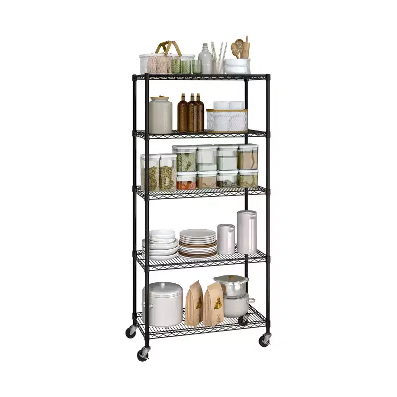 UltraDurable 5-Tier 36 x 14 Steel Wire Shelving Unit
