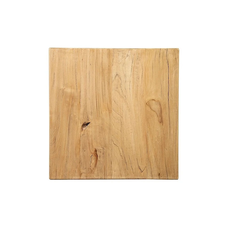 Bridges Reclaimed Elm Side Table, Natural