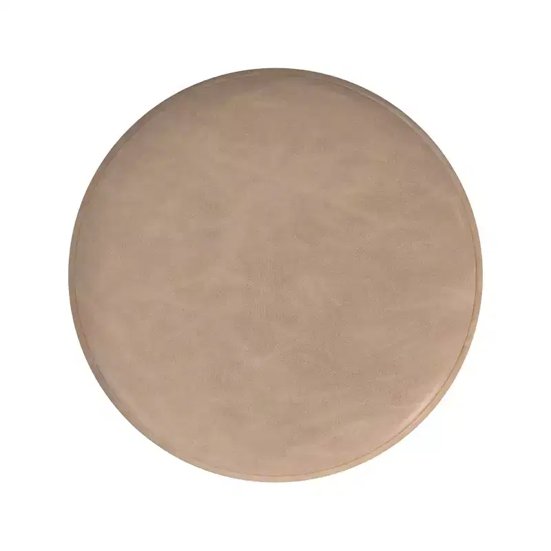 Round Upholstered Ottoman