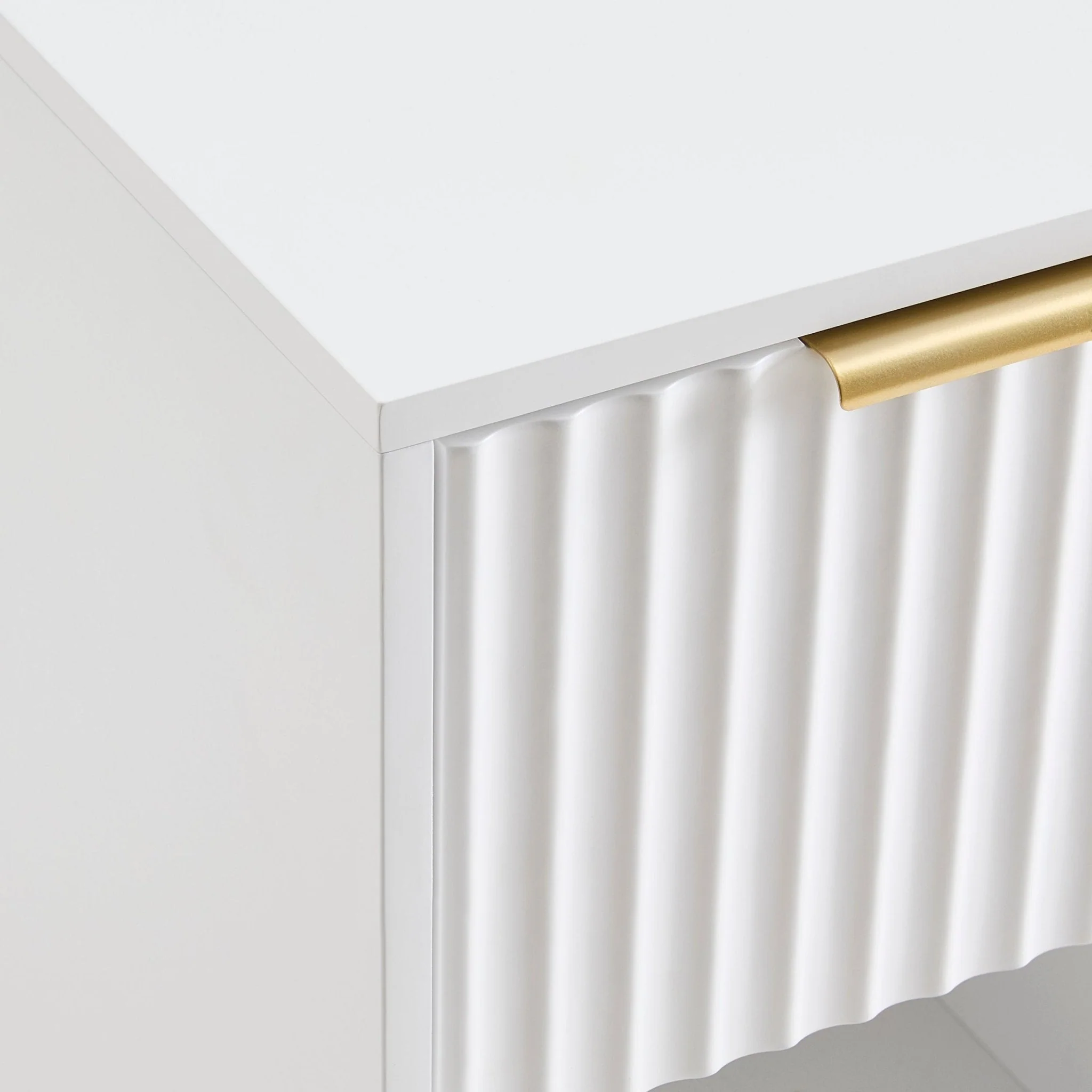 1 Drawer Nightstand - Warm White