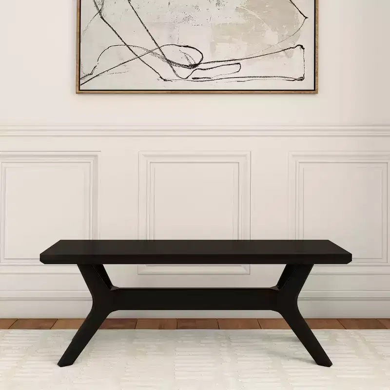 Solid Wood Dining Bench 48