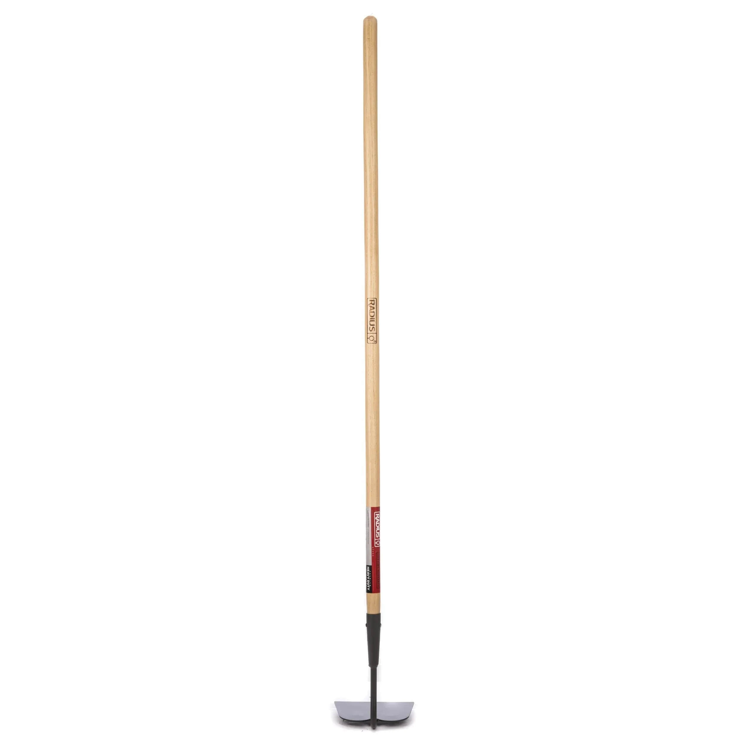 Garden Hoe with 54-Inch Hardwood Handle and 14-Gauge Steel Blade