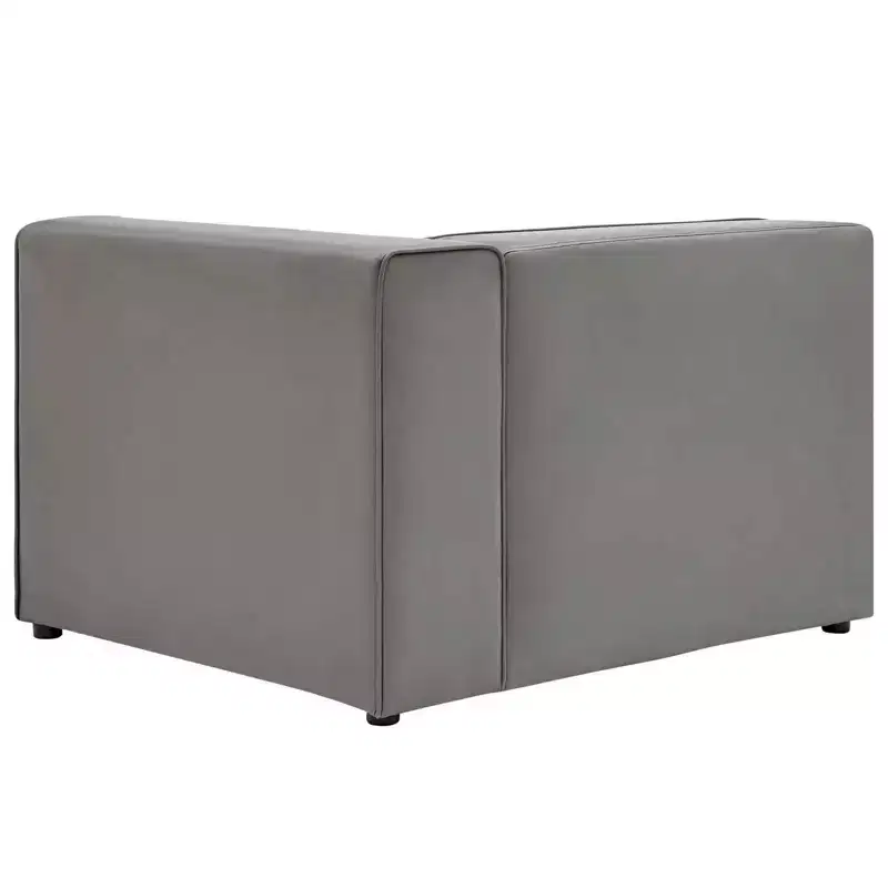 Mingle Vegan Leather Right Armchair - Modway