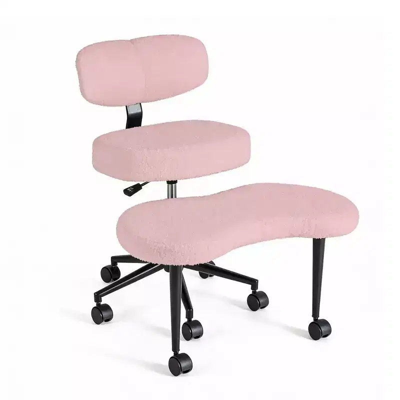JIONJOY Ergonomic Cross-Legged Meditation & Office Chair - 360 Swivel, Adjustable Height, Multi-Position Seat