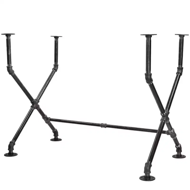 X Desk By PIPE DECOR