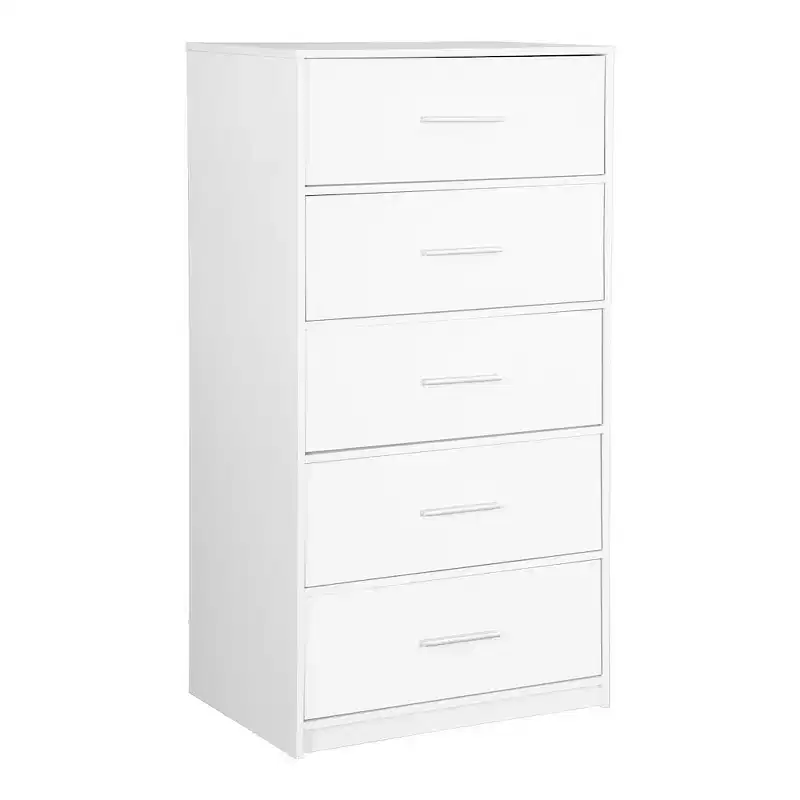 Techni Home,5-Drawer Dresser with Large Fabric Drawers