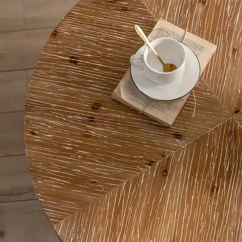 31.29 Modern Retro Splicing Round Coffee Table