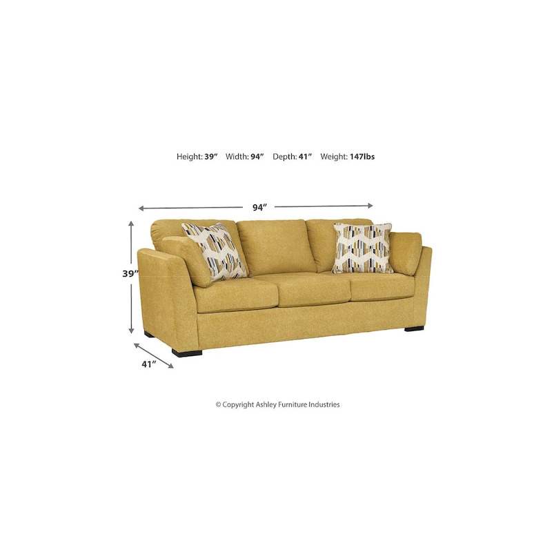 Signature Design by Ashley Keerwick 4-Piece Upholstery Package - 94W x 41D x 39H