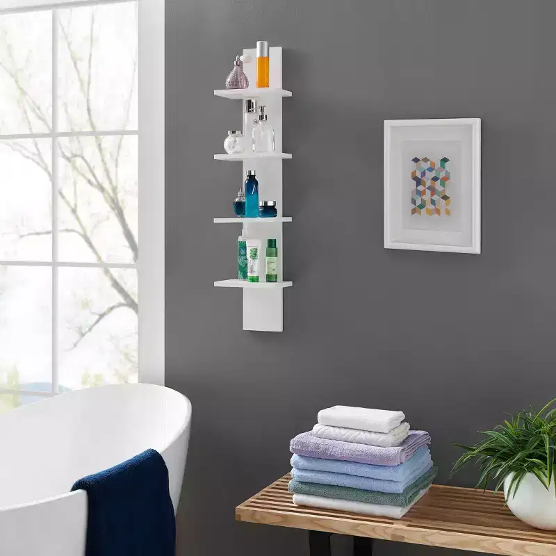 39.5 x 9 Utility 4-Tier Column Spine Shelf