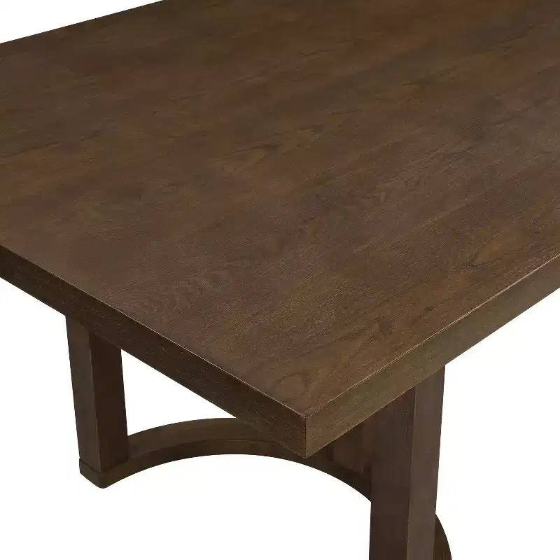 Christopher Knight Home Keira 7 Piece Modern Rattan and Rubberwood Upholstered Dining Set