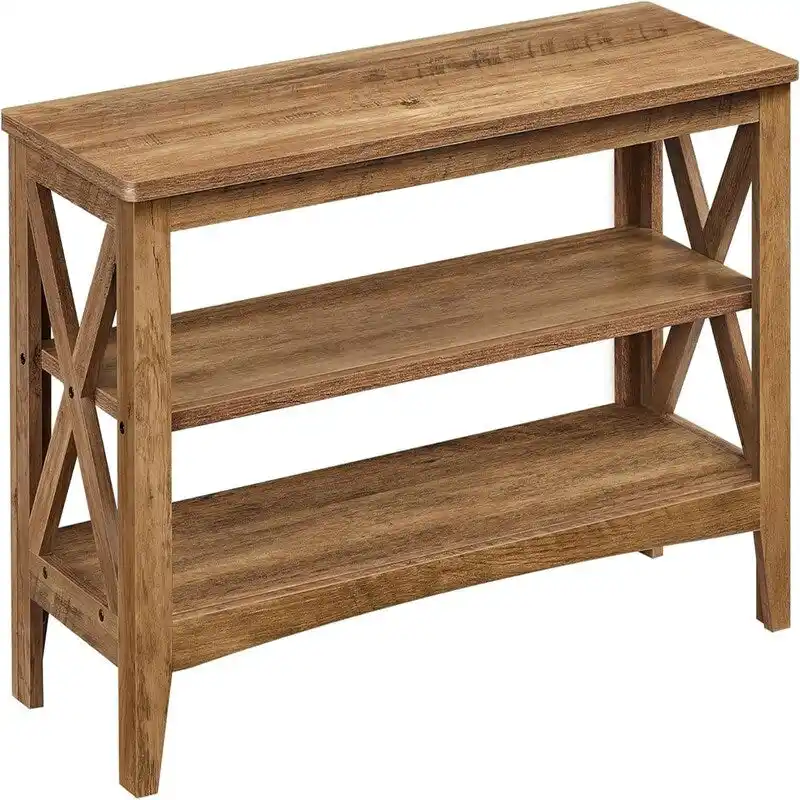 2-Tier Shoe Rack - 11.8D x 31.5W x 18.9H