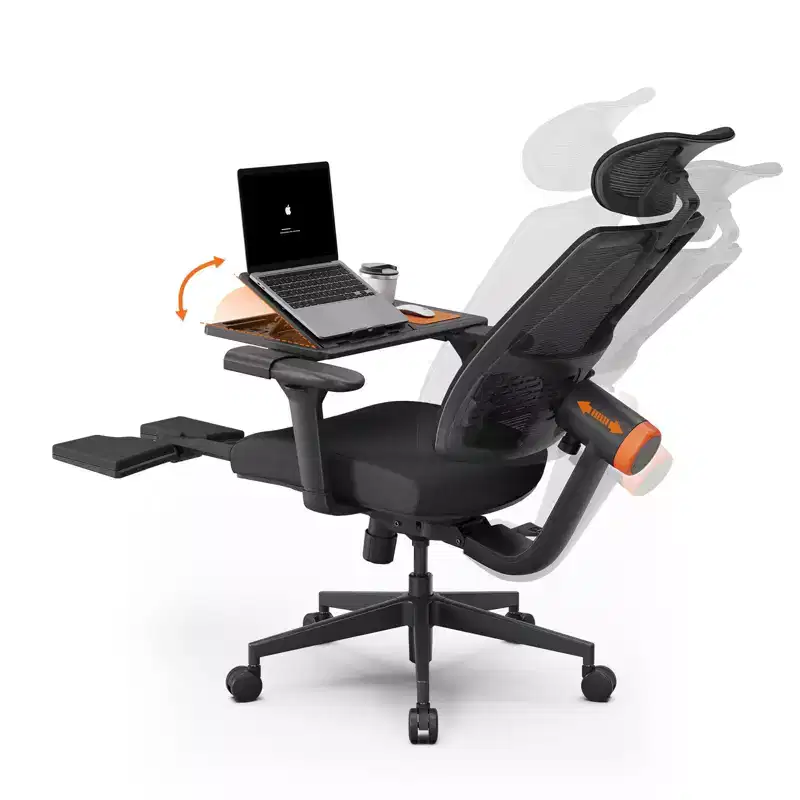Chair with Footrest  Chair with Lumbar Support