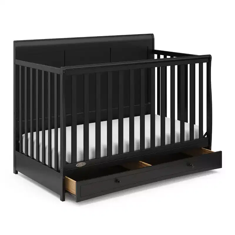 Asheville 4-in-1 Convertible Crib with Drawer