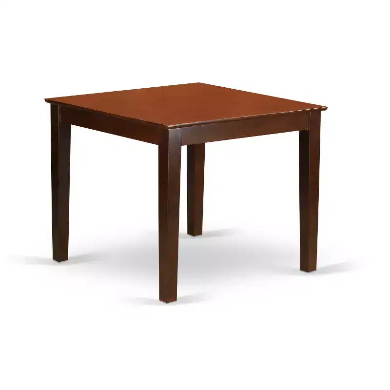 Cottage Dining Set - 3 Piece Kitchen Table & Chairs - Small Square Table with Elegant Design