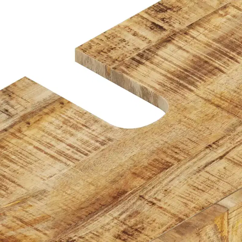 Sink Cabinet Natural wood Solid mango wood Medium Sink Cabinet