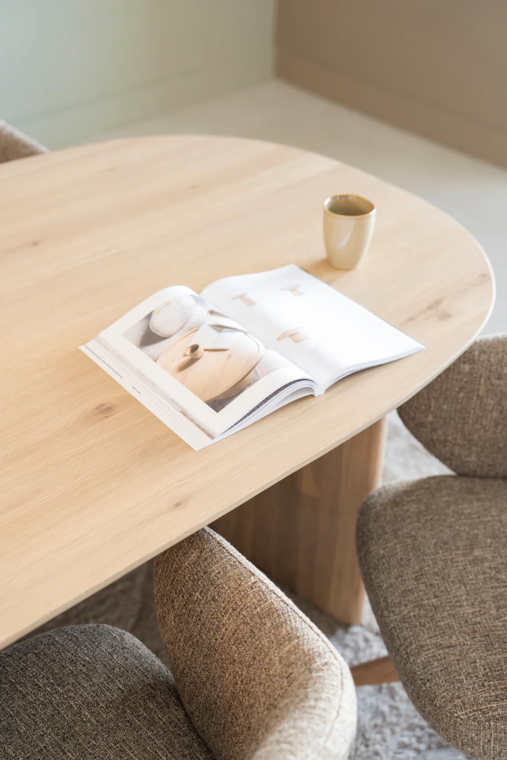 Oak Scandinavian Dining Table L