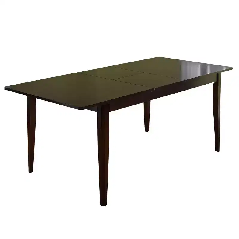 Buylateral Tilo Butterfly Extendable Dining Table Dark Brown