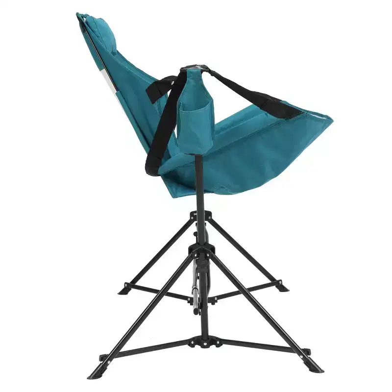 Whisen Hammock Camping Chair & Rocking Chair with Pillow Cup Holder, Recliner with Carry Bag