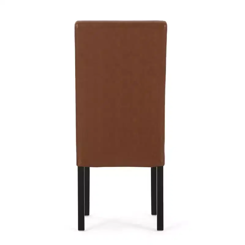 Pertica KD Dining Chair Set of 2, Upholstered, Minimalist Look, for Home Dining