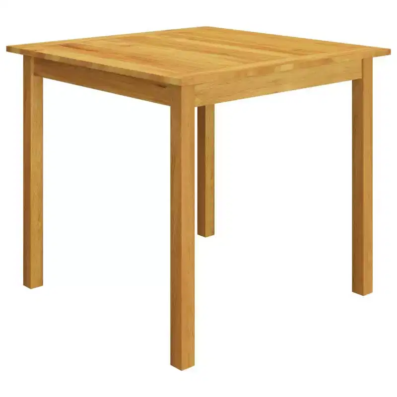 vidaXL Patio Dining Set Dark Grey Solid Acacia Wood Medium