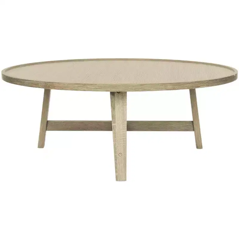 Coffee Table with MDF Frame & Iron Legs