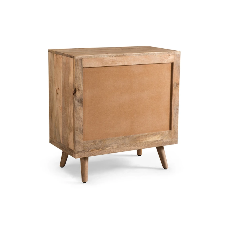 Latona Mid-Century Modern Handcrafted Mango Wood 3 Drawer Chest by Christopher Knight Home