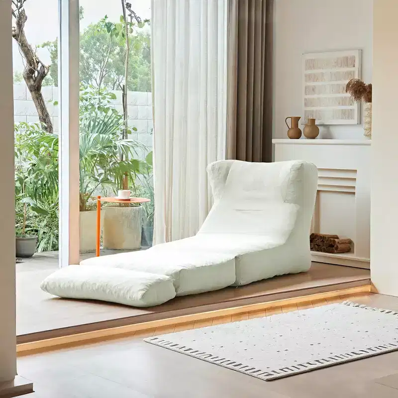 EHMKNP Corduroy Compression Sofa Bed  3-in-1 Foldable Couch Bed with High-Density Foam