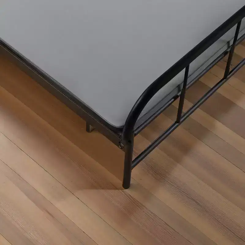 Queen Size Bunkie Board, 1.5 in Bed Board Slats with 200D Oxford Cloth, Wooden Mattress Support for Queen Size Bed, Gray