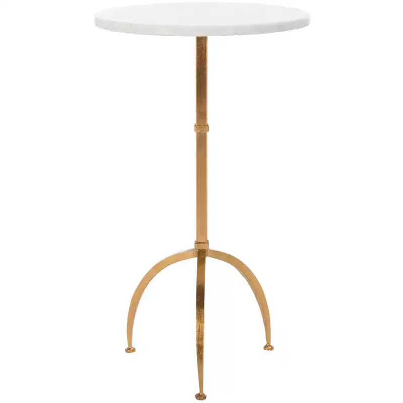 Accent Table - FOX2516 - Gold/White